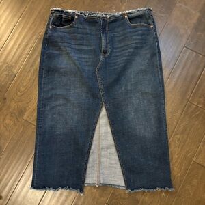 Juicy Couture Blue Denim Skirt